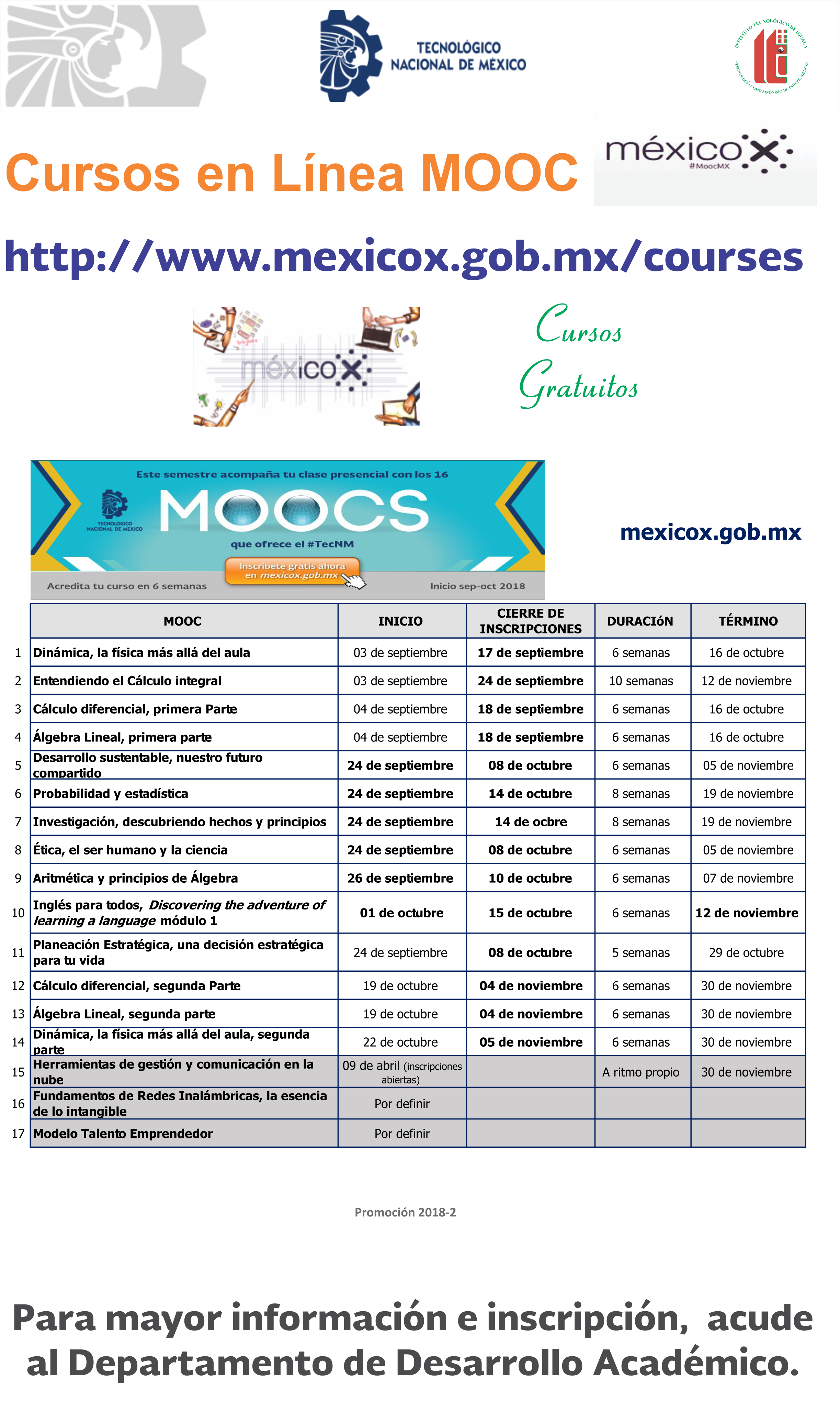 invitacion a mocs 11 DE septiembre 2018